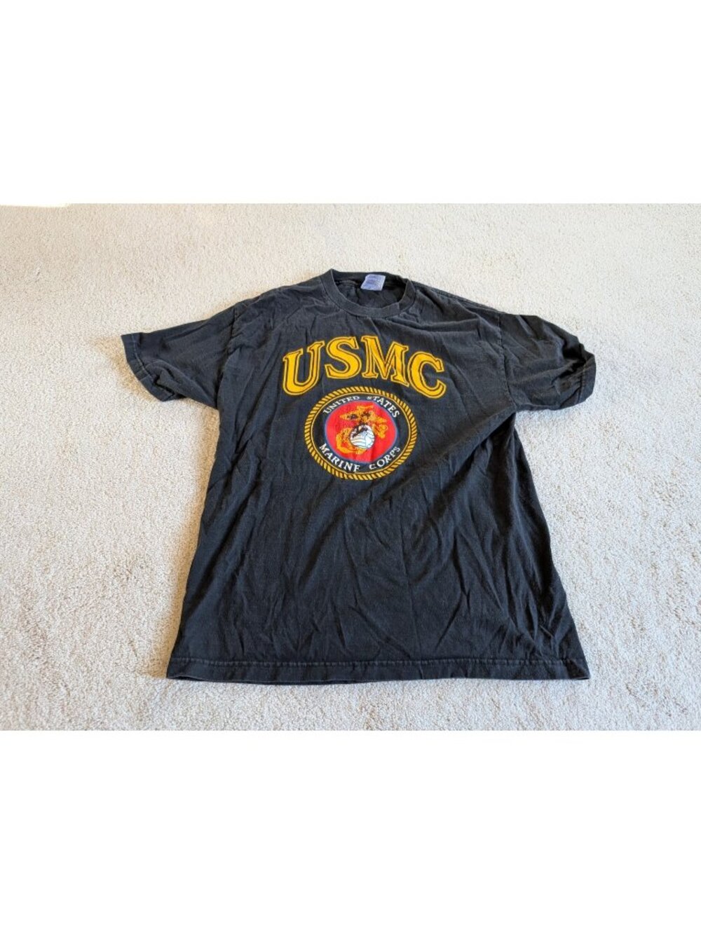 Vintage Men's Murina USMC Marines Graphic T-Shirt Large USA